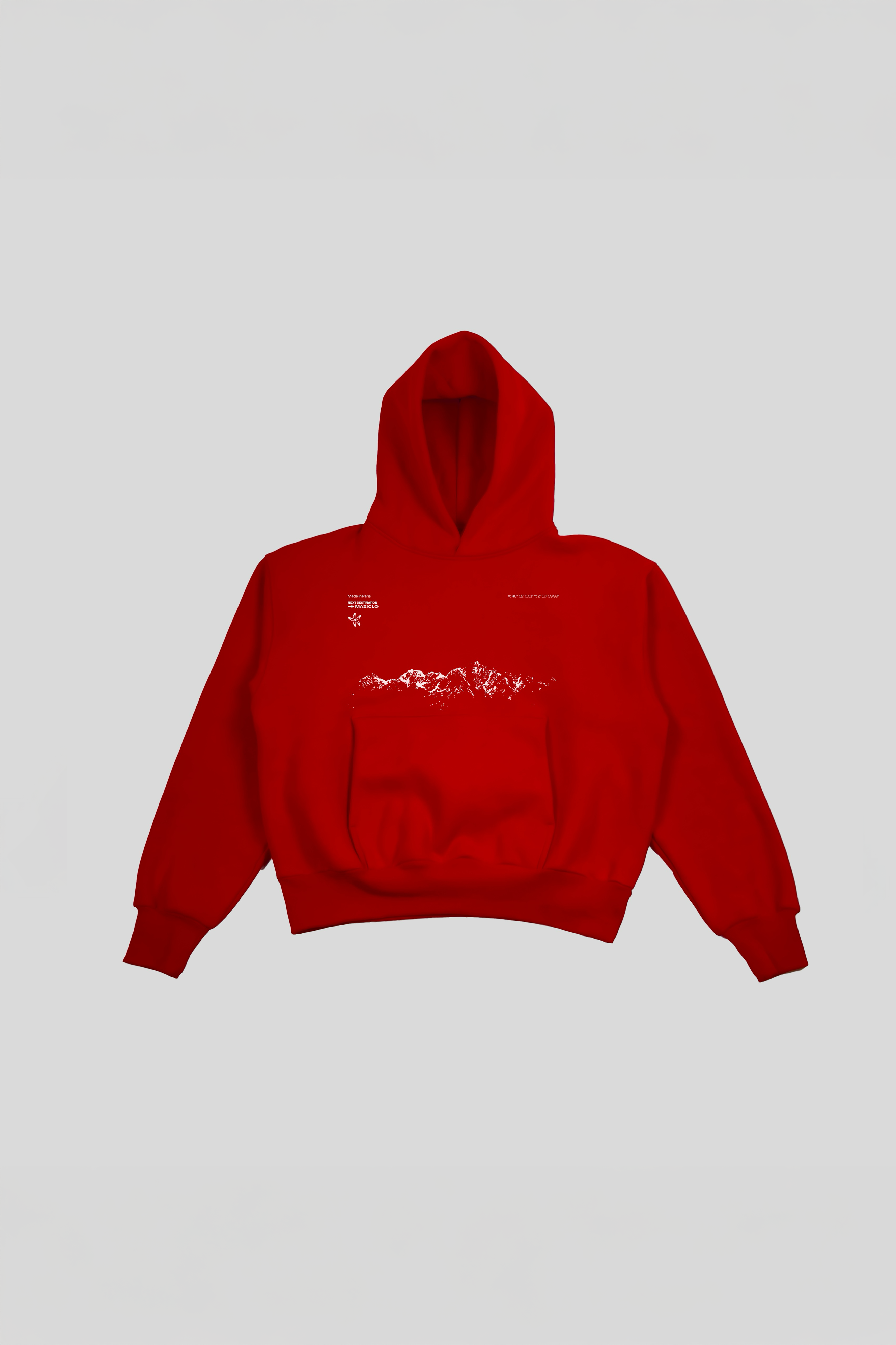 Bloody Red Hoodie - Front